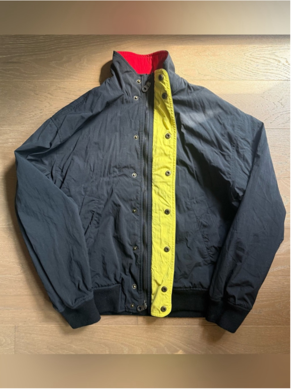 Aimé Leon Dore ALD Nylon Windbreaker Boat Jacket 🖤💛❤️ Size Small